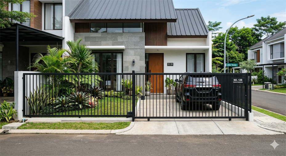 Jasa Pembuatan Pagar Besi Minimalis Karawang Timur